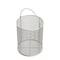 Anysizebasket Round Wire Mesh Basket: 10Dia. x 12H, 304 SS, 3/16 Rod Frame, Mesh: 2 x .063 TMT-100RND120-C02S - alternate 1